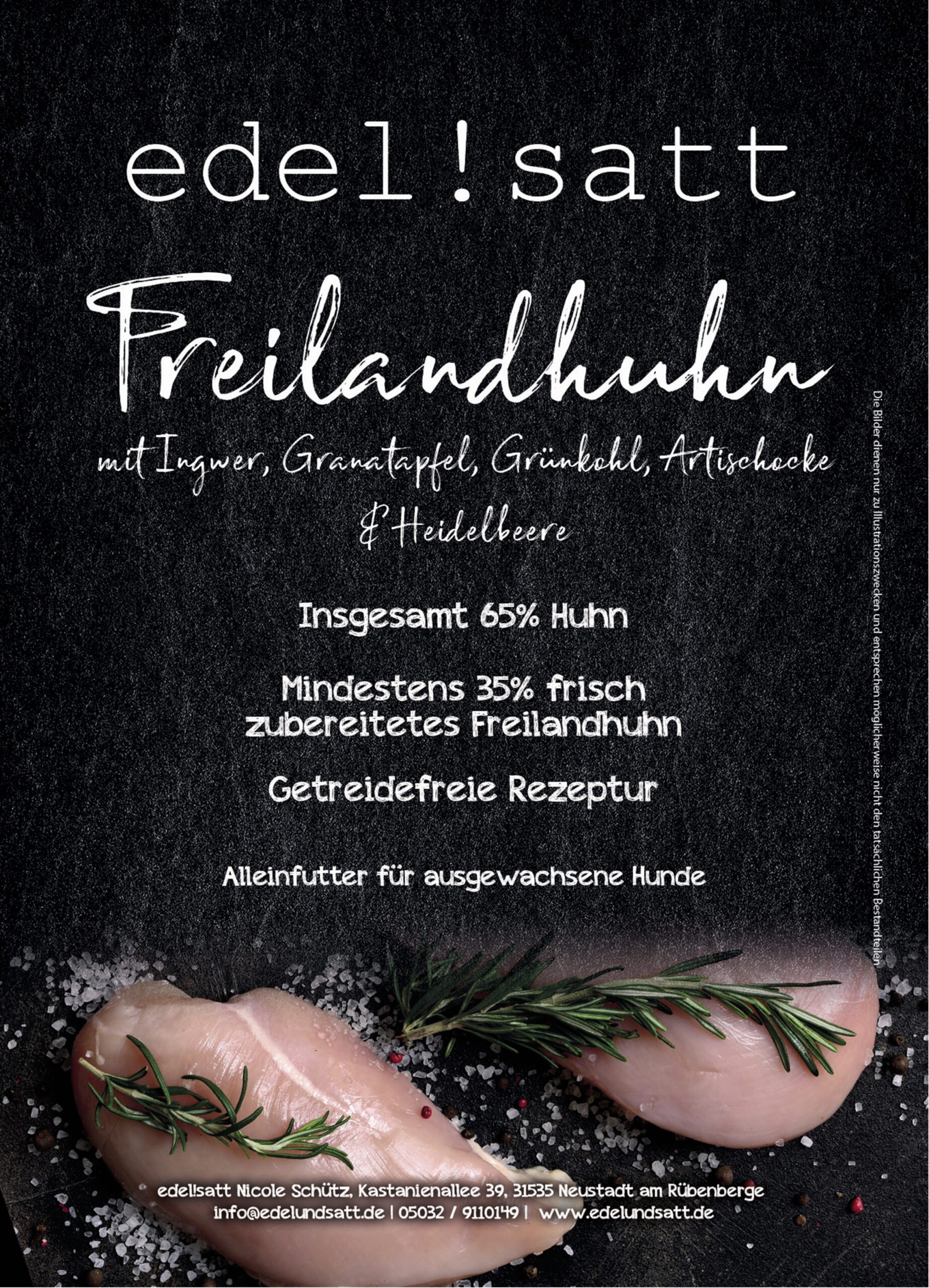 Freilandhuhn Adult